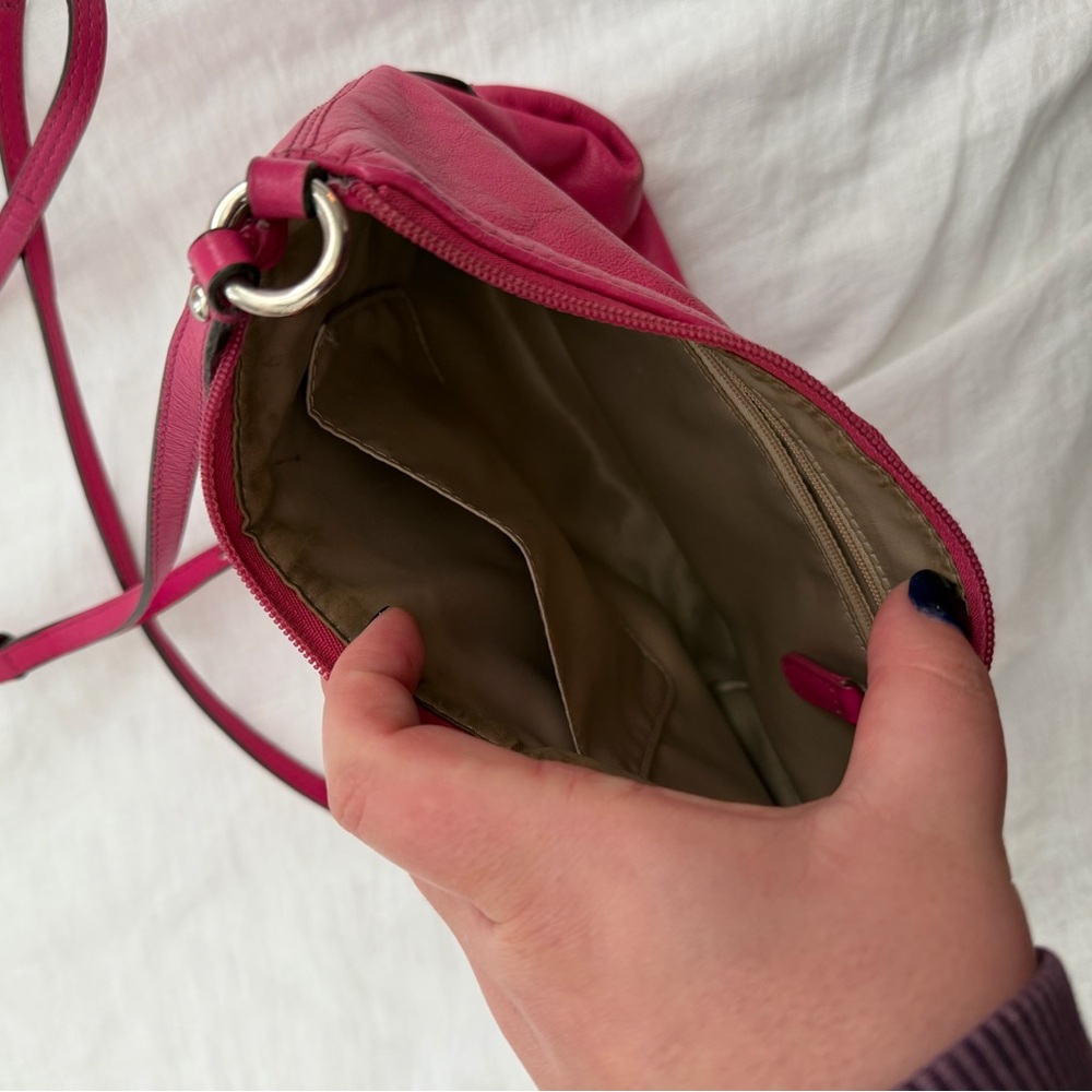 Coach Pink Leather Bag - Picture 5 of 6